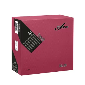 Salvete TISSU' 38x38 Bordo