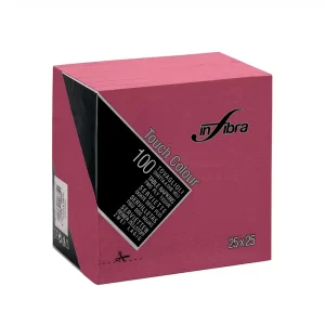 Salvete INFIBRA 25x25 Bordo
