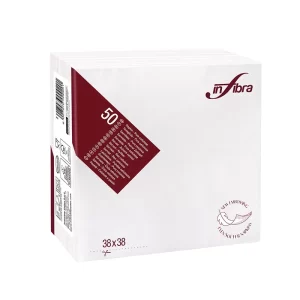 Salvete INFIBRA 38x38 Bela
